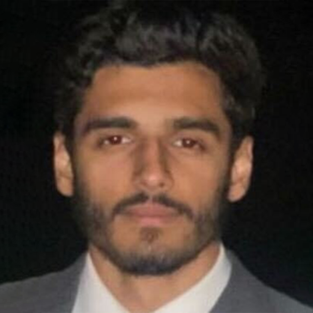 Professional portrait of Ahmed Khan